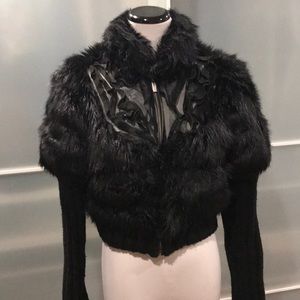Faux Fur Bebe jacket